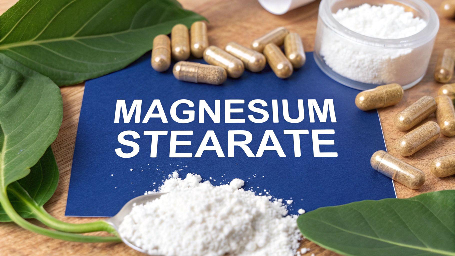 What is Magnesium Stearate Used For? A Guide for Supplement Brands