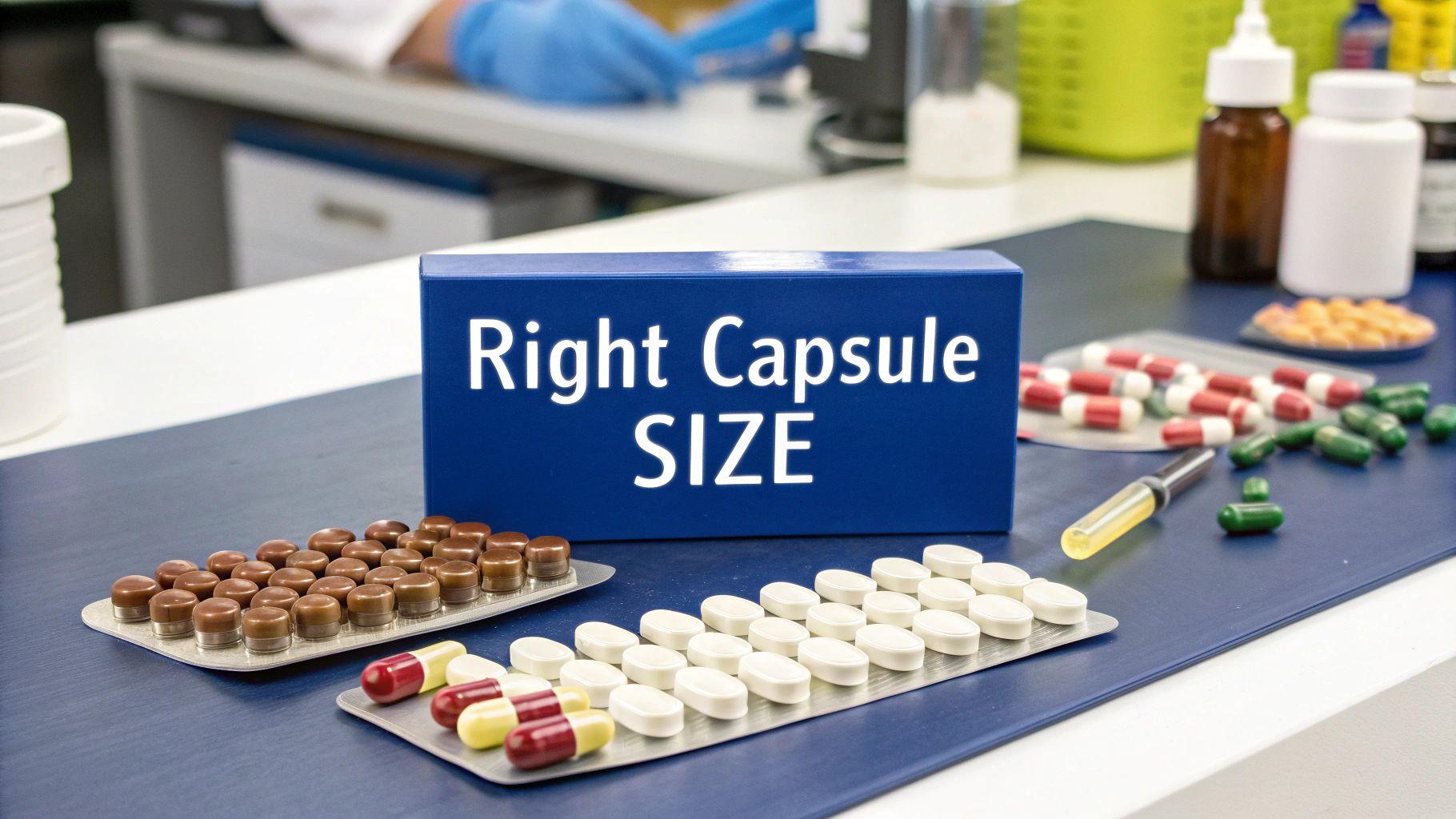 Choosing The Right Pill Capsule Size: A Guide For Supplement Brands