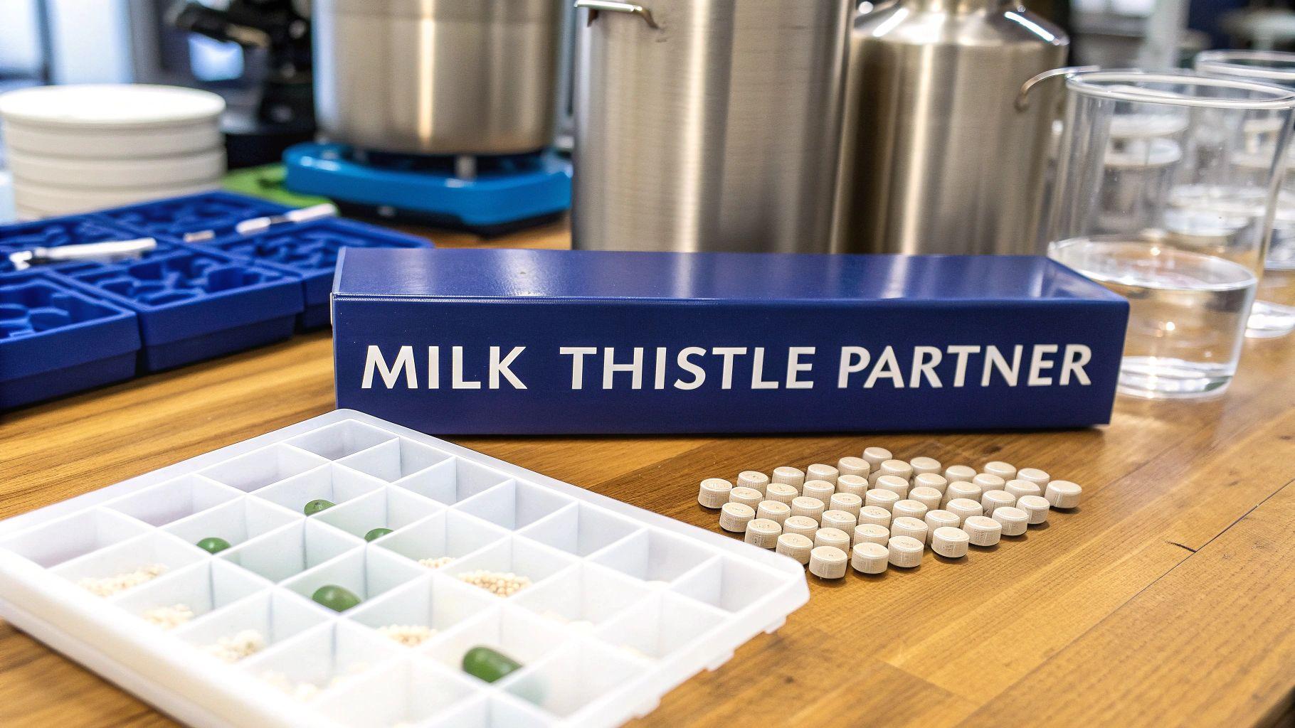 Your Partner for Milk Thistle Seed Private Label Contract Manufacturing