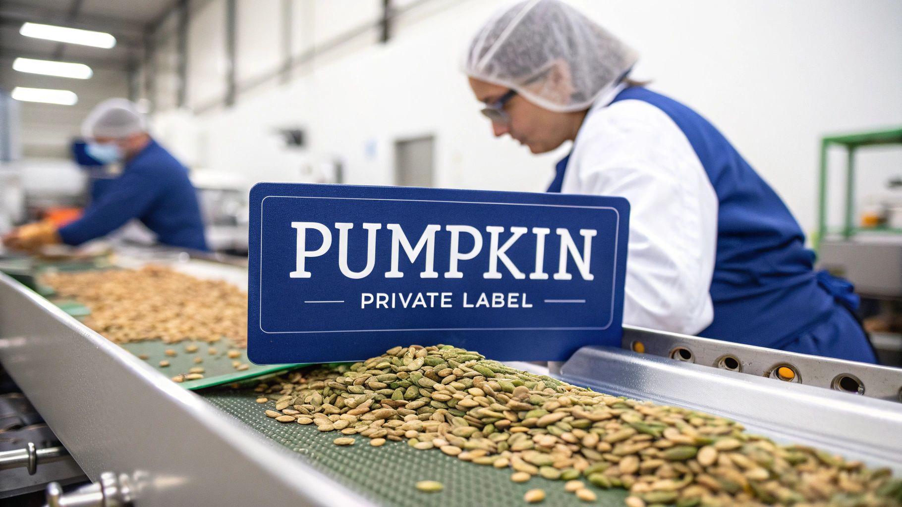 Partnering with a Pumpkin Seeds Private Label Contract Manufacturer: A Brand Builder's Guide
