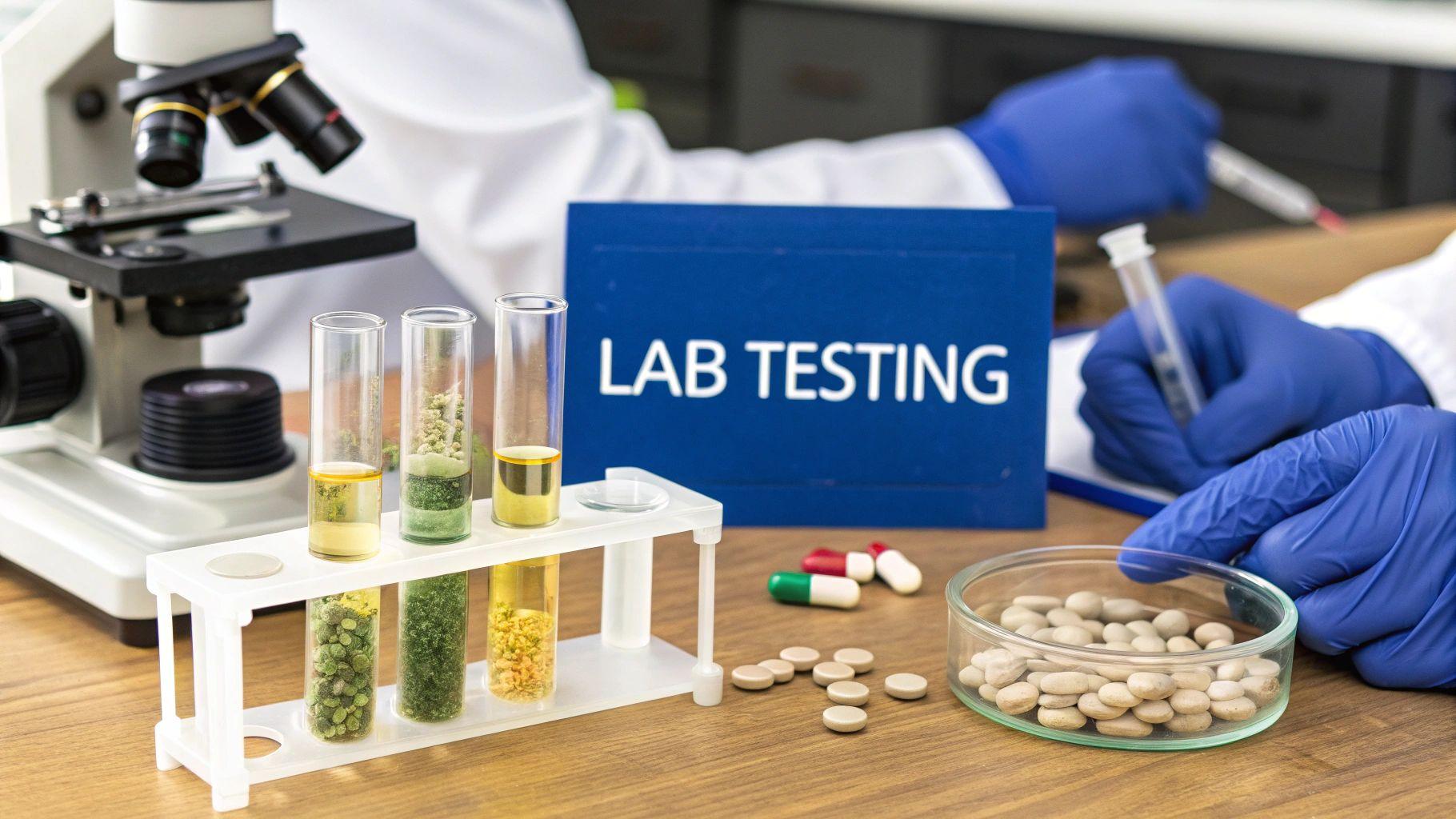 A Guide to Lab Testing for Supplements