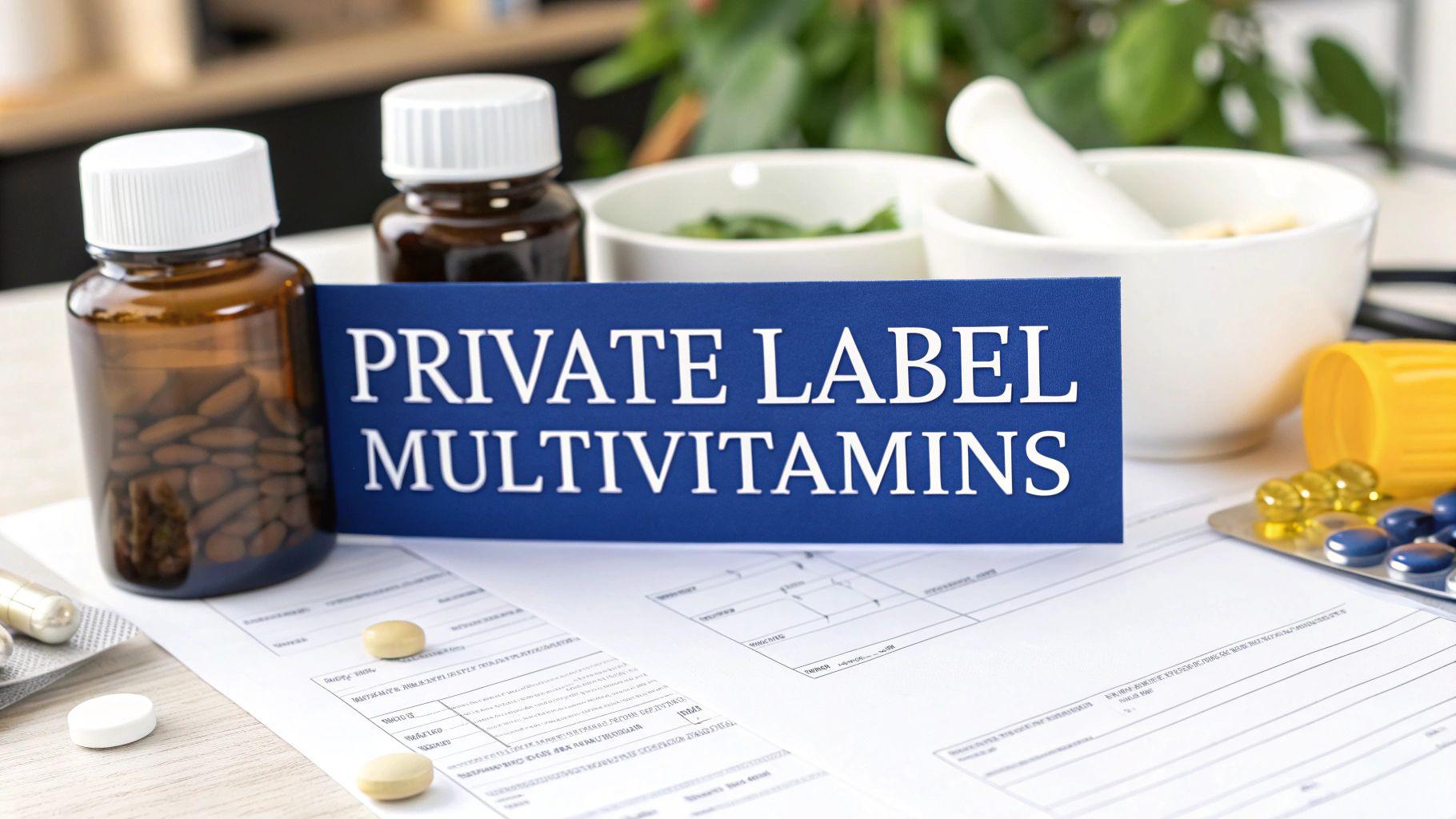 Your Guide to Launching Private Label Multivitamins