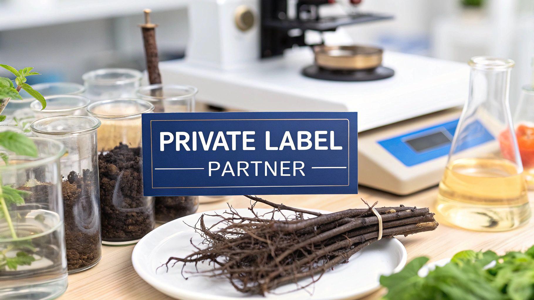 Your Partner for a Black Cohosh Root Private Label Contract Manufacturer