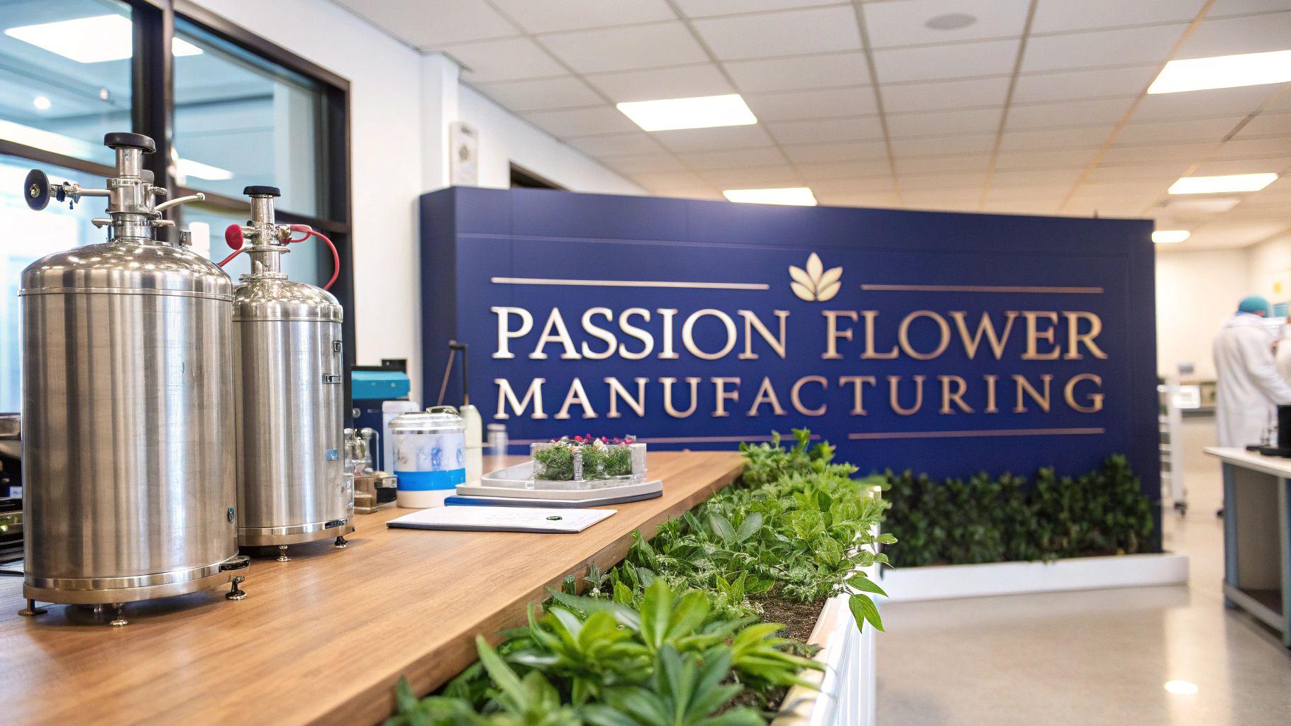 Your Partner for Passion Flower Private Label Contract Manufacturing