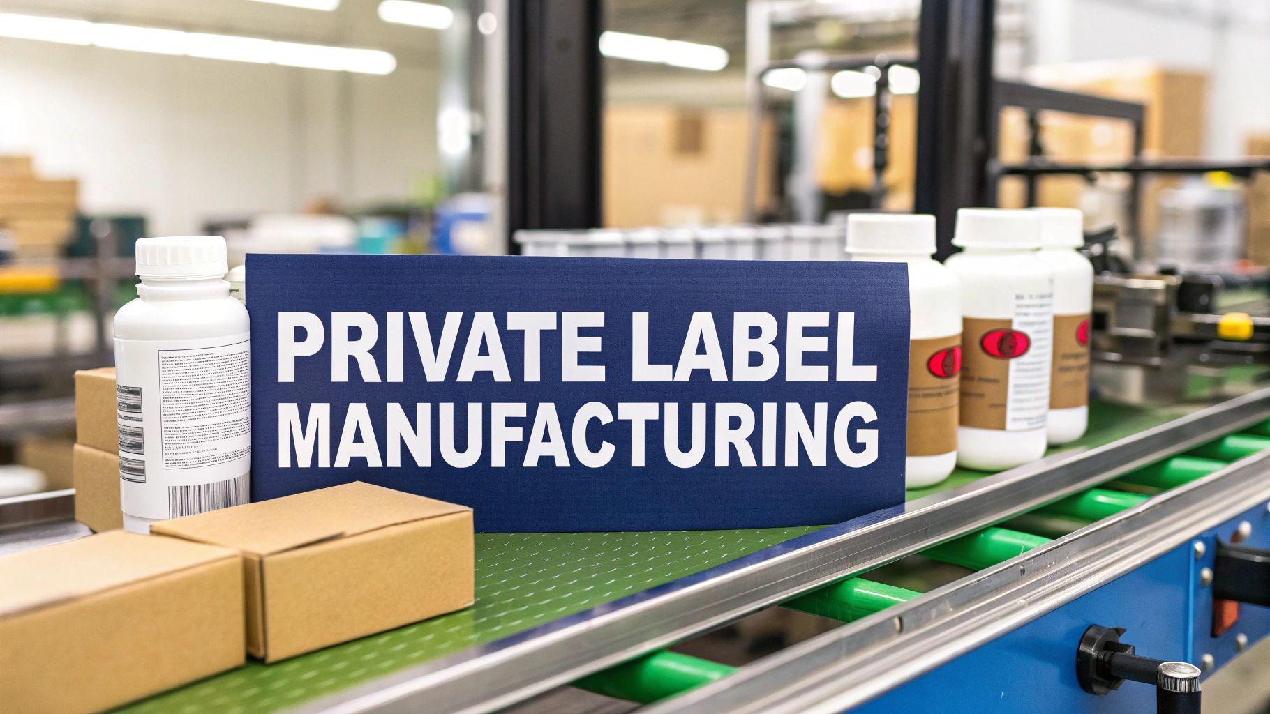 What Is Private Label Manufacturing? A Guide for Supplement Brands