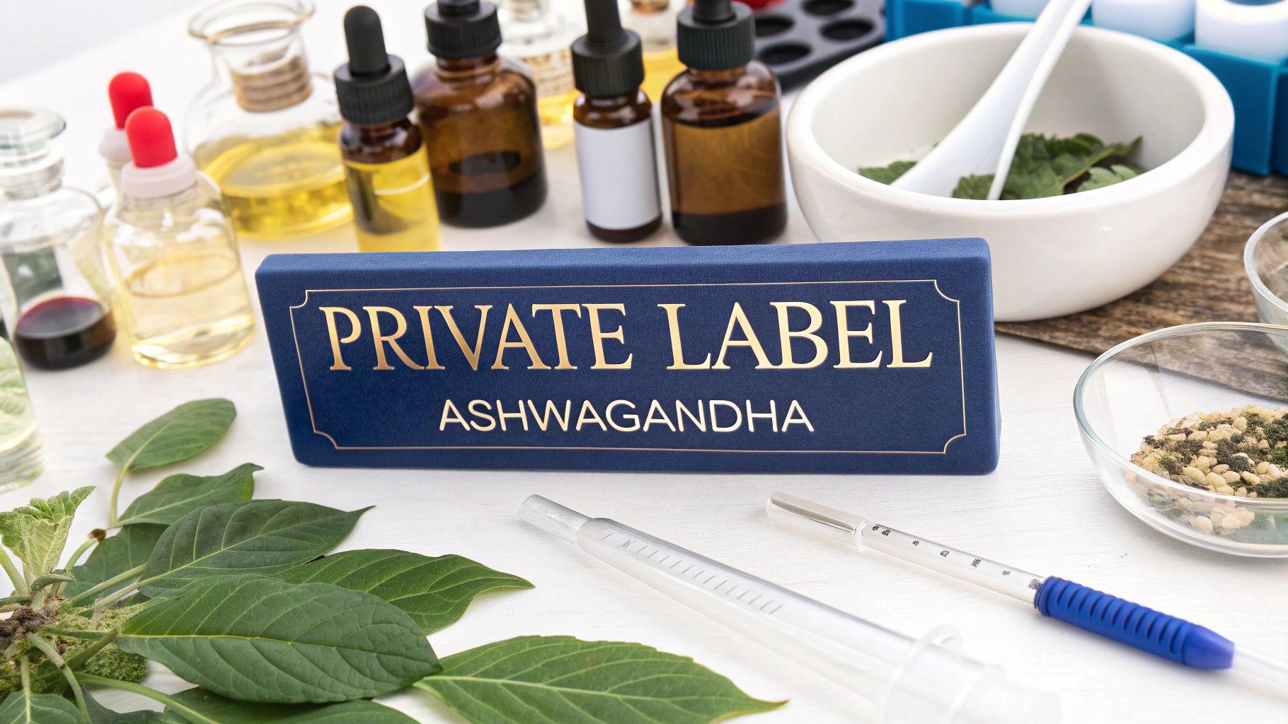 Your Partner in Ashwagandha Root Private Label Contract Manufacturing