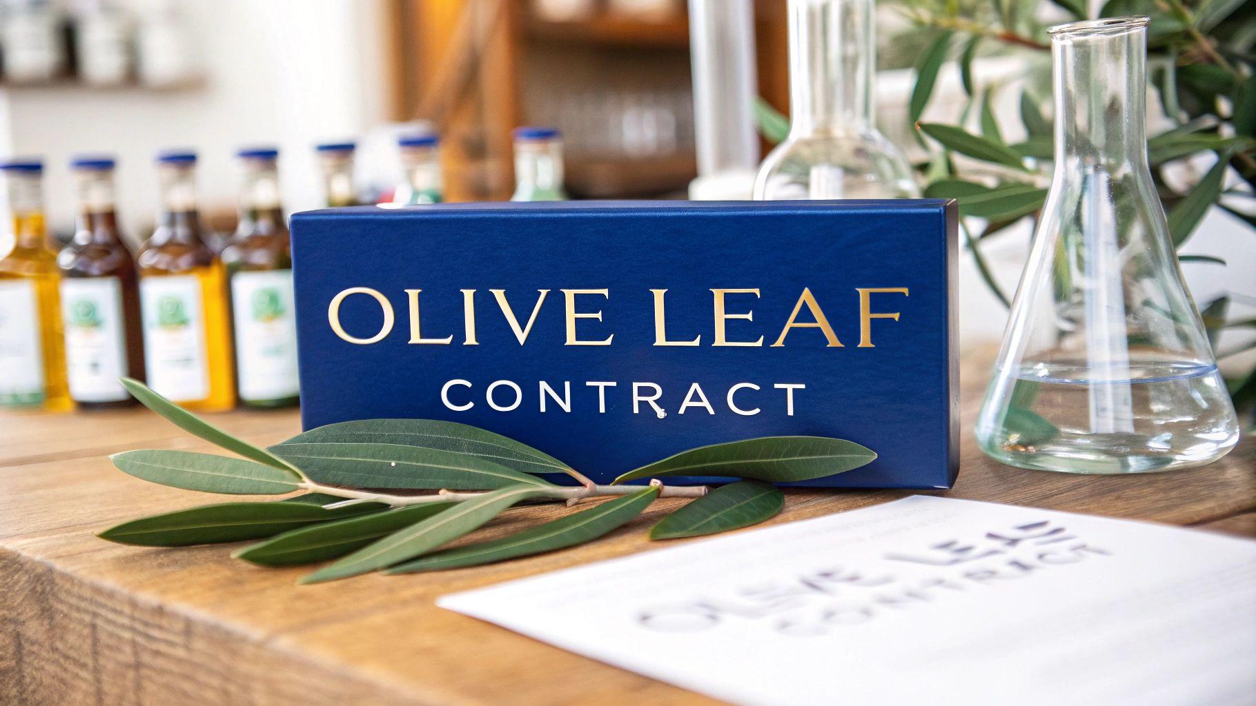 Find Your Olive Leaf Private Label Contract Manufacturer