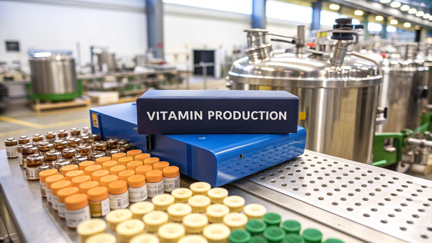 How Are Vitamins Manufactured? A Founder's Guide to Production