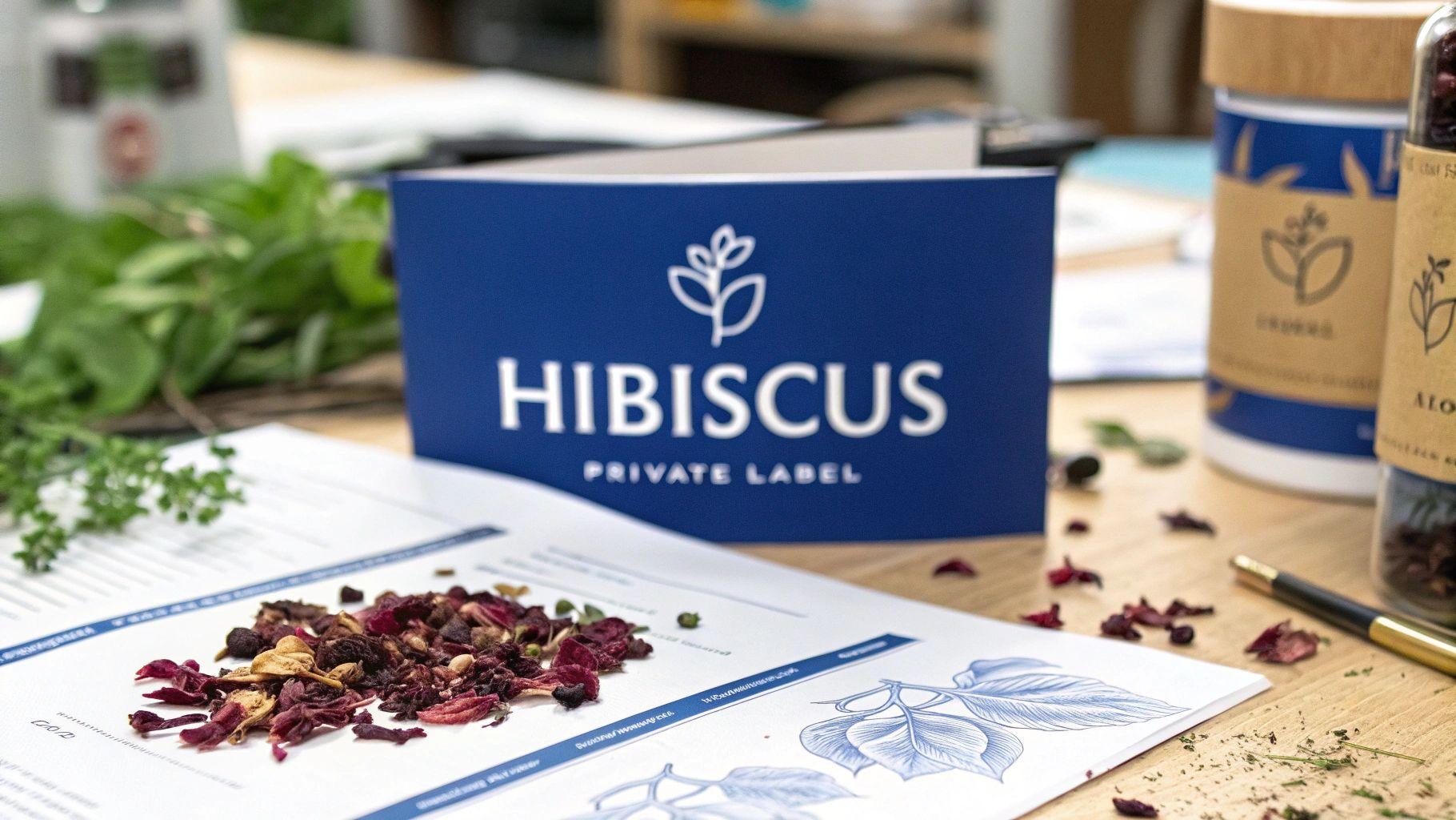 Partnering With a Hibiscus Flower Private Label Contract Manufacturer: Your Expert Guide