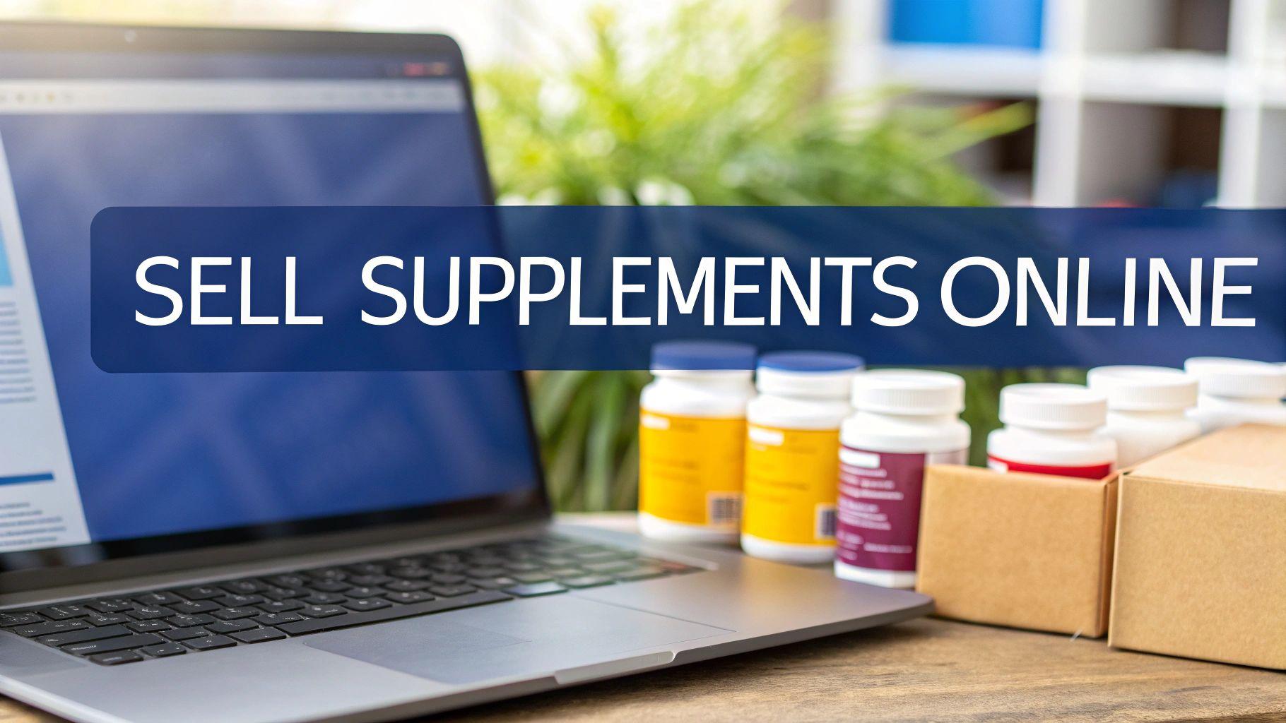 How to Sell Supplements Online a Complete Guide