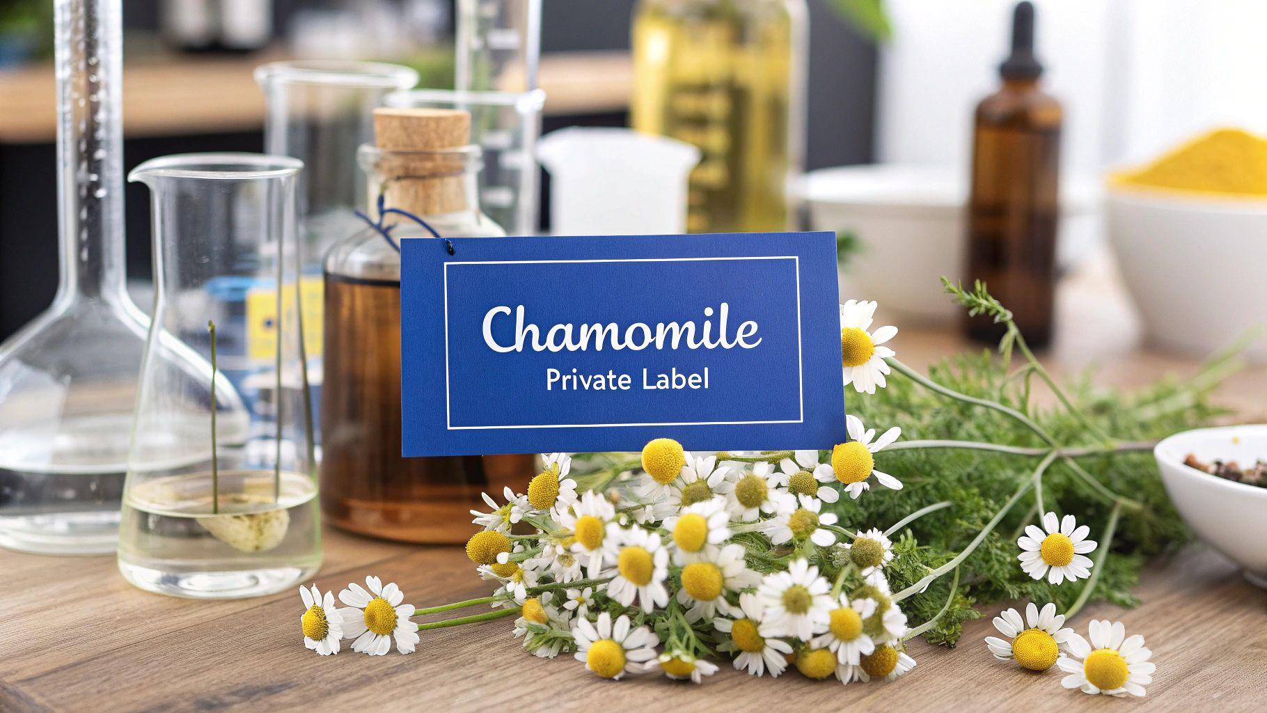 Partnering with a Premier Chamomile Flowers Private Label Contract Manufacturer