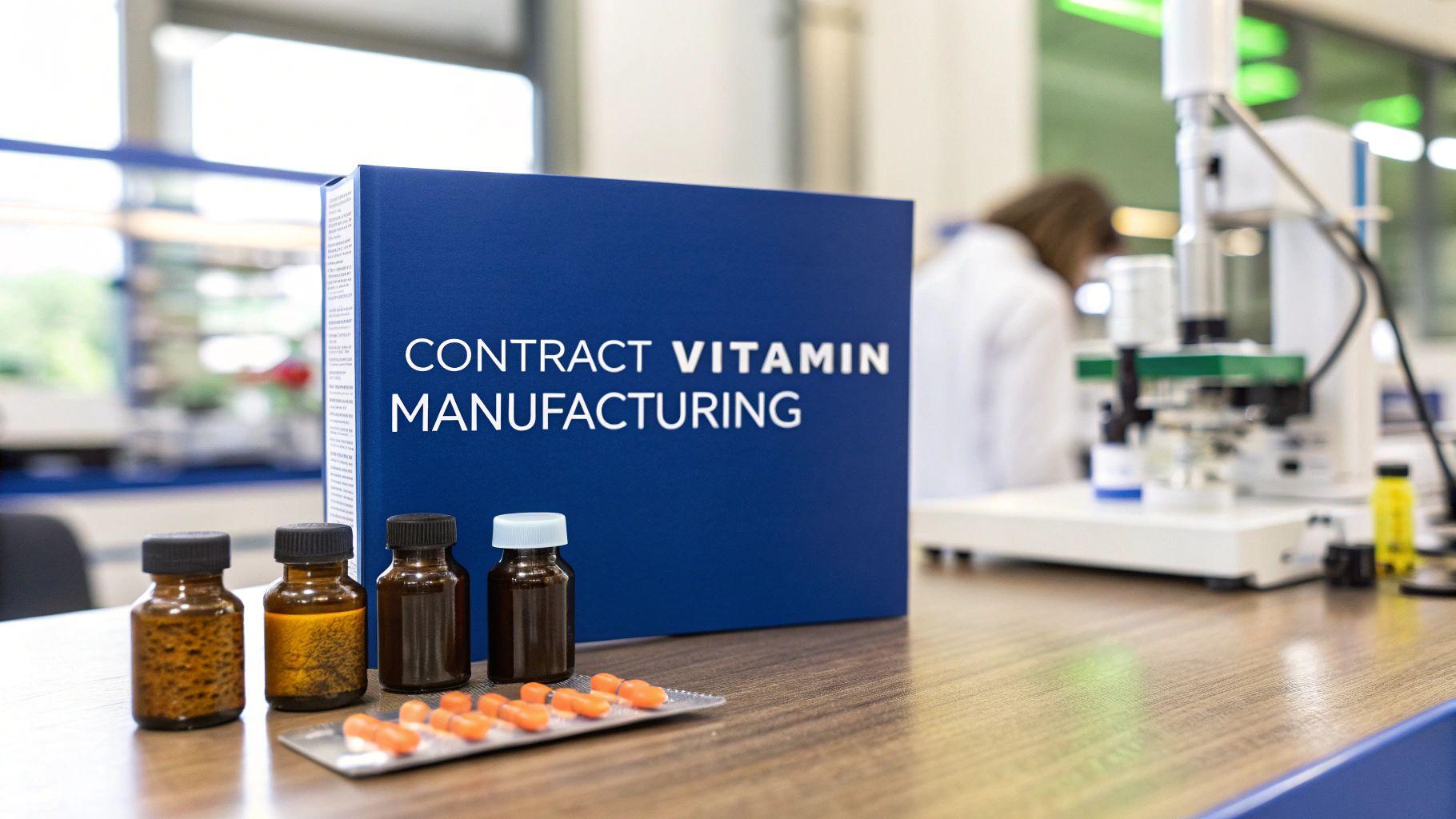 Your Guide to Contract Vitamin Manufacturing