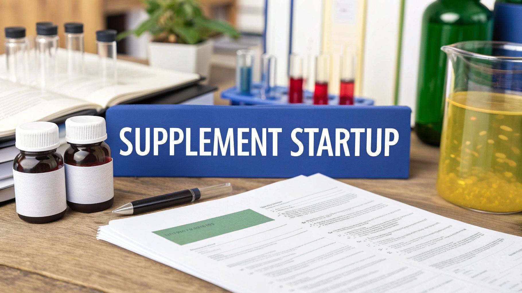 How to Start a Supplement Company: A Founder's Guide